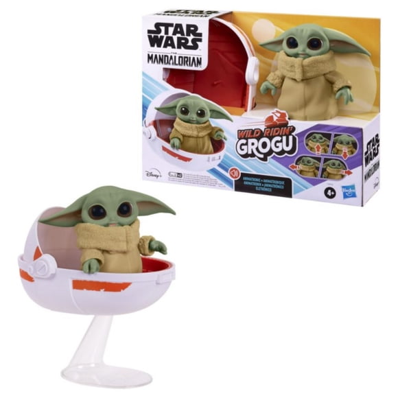 Figura de Acción Star Wars The Mandalorian Wild Ridin' Grogu