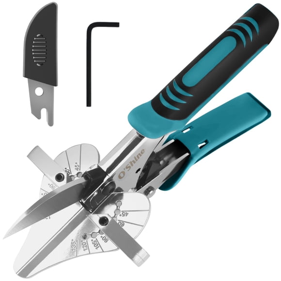 Cizallas para ingletes con trinquete O'Shine para molduras de corte angular