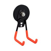 Magideal - Gancho Multiusos Ganchos Resistentes Para Garaje Recubrimiento Antideslizante Gancho De Almacenamiento Para Garaje Para Organizar Cuerdas Herramientas Naranja