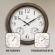 thumbnail image 3 of Reloj de Patio Lovely Home Essentials 36 cm Acabado Bronce Impermeable, 3 of 8