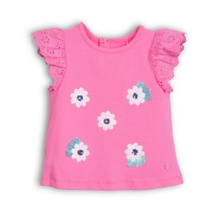 Polera Bebé Niña Fucsia Pillin