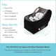 thumbnail image 3 of Bolsa para asiento de auto infantil J.L. Childress negra compatible con AirTag, 3 of 8