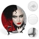 thumbnail image 4 of Cruella de Vil Plato decorativo de porcelana fina (bone china), plato decorativo de cerámica para hogar, oficina, soporte de pared, platos decorativos para dormitorio - 6 pulgadas (15 cm), 4 of 6