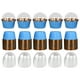 thumbnail image 3 of 50 Piezas Envoltorios De Cupcakes De Navidad Caramelos Para Graduación Cumpleaños Halloween Azul, 3 of 3