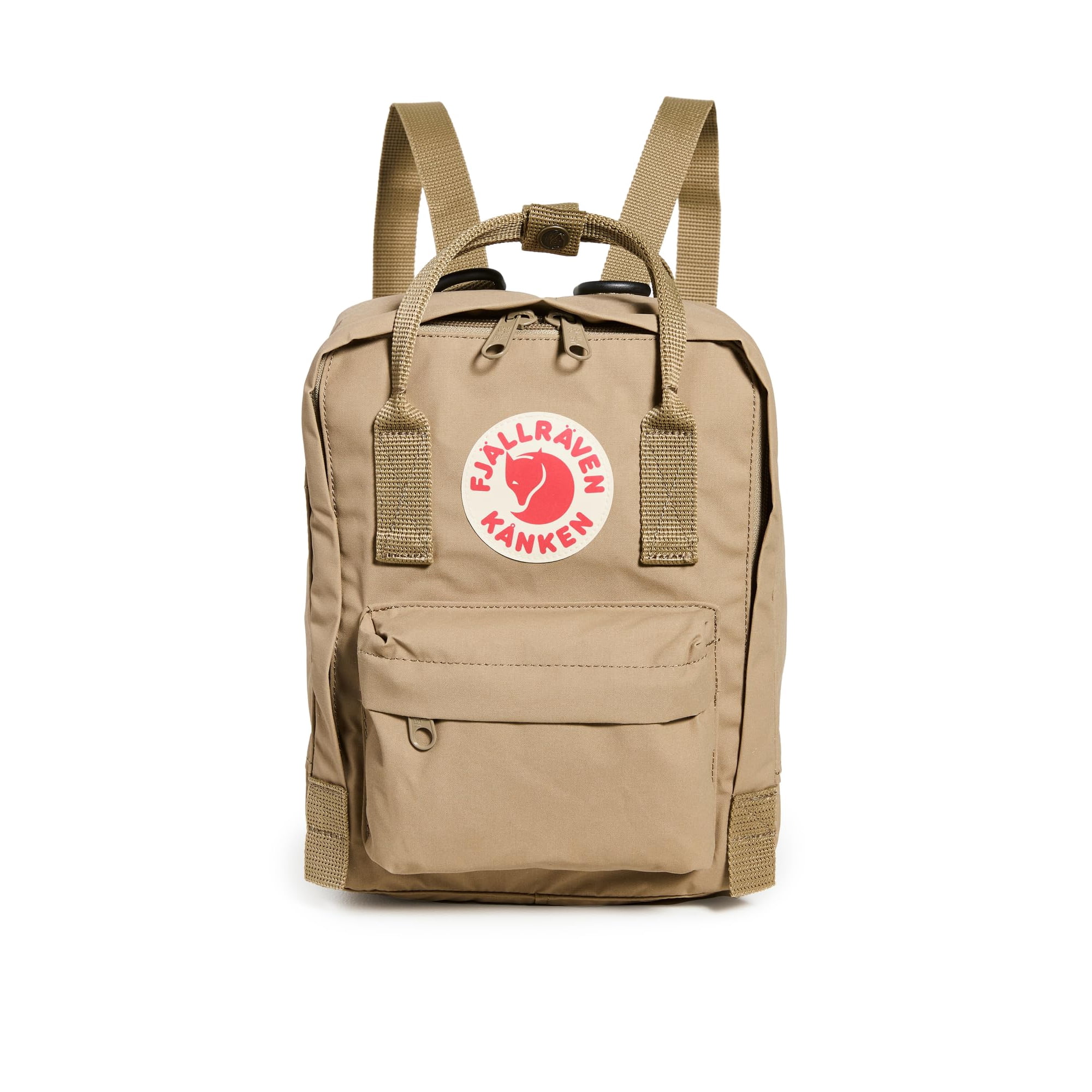 Mochila Fjällräven Kanken Mini De Nailon Verde Arcilla Para Mujer