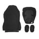 thumbnail image 4 of Funda de asiento para silla de juego, fundas para silla, fundas de protección para silla lavables, suaves y extraíbles, para silla de ordenador, silla Negro, 4 of 5