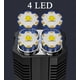 thumbnail image 2 of Linterna LED Wrrozz recargable por USB, 10000 lúmenes, resistente al agua, 2 of 9