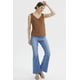 thumbnail image 4 of Polera Mujer Textura Recogido En Pecho Café, 4 of 4