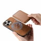 thumbnail image 5 of Funda de Cuero Magnética con Tarjetero para iPhone 16 Pro Max Cubierta Delgada Marrón, 5 of 5
