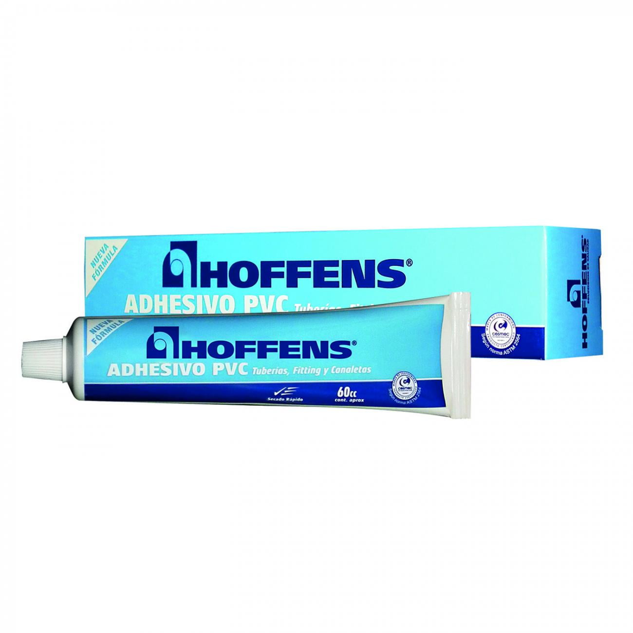 Adhesivo Pvc Secado Rápido Pomo 60cc - Hoffens