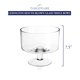 thumbnail image 3 of Trifle Bowl Badash Lexington Glass de 9 cm, cristal apto para alimentos, 3 of 4