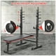 thumbnail image 4 of Press Banca Abdominal Reclinable Rack Pesas 5 Nivel Boomfit, 4 of 6