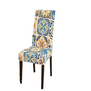 Genérico - Pack De 6 Fundas Para Silla Elasticadas Con Diseño Estampado F29