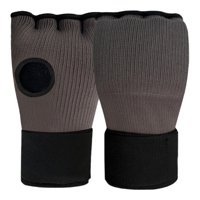Magideal - Vendas De Gel Para Boxeo, Guantes Interiores, Protección Acolchada Para Manos Para Hombres Y Mujeres, Correas De Muñeca Rápidas Para Sanda, Ejercicio, Gris Oscuro