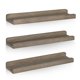 thumbnail image 1 of Estante Emfogo 43 cm Set de 3 en gris envejecido, 1 of 5