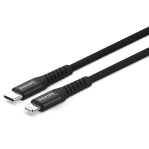 Philips Cable Trenzado Usb-C A Lightning Dlc5206L Black