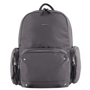 Mochila Gold Ejecutiva Tachas Gris Mujer Head