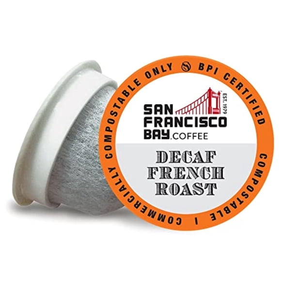 Cápsulas De Café Descafeinado French Roast 36 Unidades Compostables