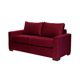 thumbnail image 2 of Sofa Velvet Livorno 2 Cuerpos Burdeo, 2 of 4