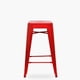 thumbnail image 3 of Taburete Medio 66 Tolix Asiento Metal Rojo, 3 of 5