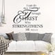 thumbnail image 2 of 1pc, English Proverbs Wall Stickers - Easy to Apply and Remove, Perfect for Living Room, Entryway, Hallway, and Door and Window Decor, 2 of 2
