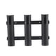 thumbnail image 4 of Barco De Pesca De 3 Tubos Soporte De Varilla De Enlace Rack Almacenamiento Soporte De Descanso Socket - Negro, 4 of 5