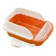 thumbnail image 3 of Caja De Arena Para Gatos Con Pala Desmontable Alta Bandeja Para Gatos Inodoro Para Gatos Naranja Grande, 3 of 5