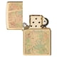 thumbnail image 4 of Mechero de bolsillo Zippo, diseño de alas de libélula, latón pulido, 4 of 6