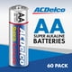 thumbnail image 2 of Batería ACDelco doble AA de 1,5 V, paquete de 60 unidades, superalcalinas, 2 of 6