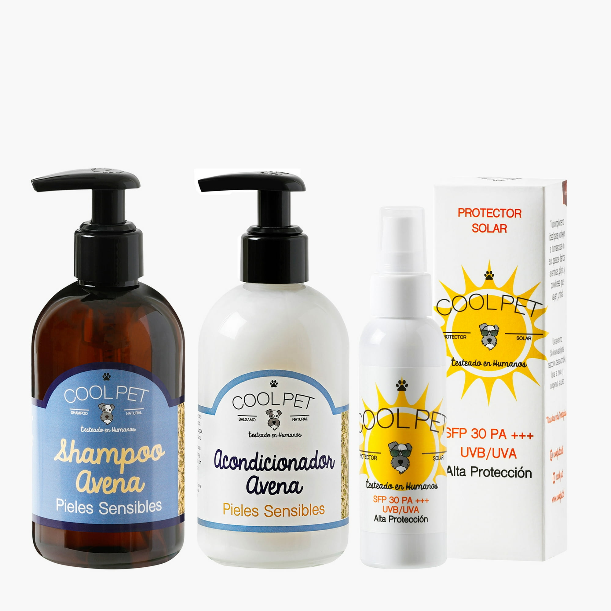 Coolpet - Pack Pieles Sensibles Baño Y Cuidado Perros Y Gatos