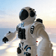 thumbnail image 5 of "Robot Juguete Belug Niños Con Luces Movimiento Niños blanco ", 5 of 5