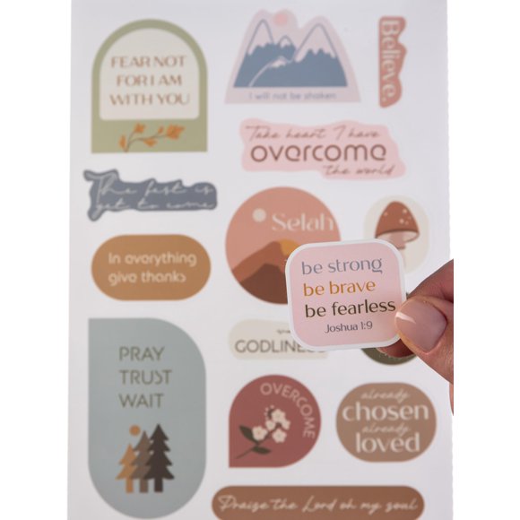 Pegatinas DIVERSEBEE Pack de 88 Vinilos Cristianos