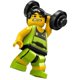 thumbnail image 1 of Minifigure LEGO 8684 Series 2, levantador de pesas suelto, 1 of 4