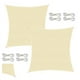 thumbnail image 2 of Pack X2 Toldos Quitasol P-Uv Cuadrado 4X4 Mt Malla Beige, 2 of 3