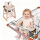 thumbnail image 1 of Asiento acolchado para carrito de bebé BeesMith 28 × 15 cm con animales rosas, 1 of 8