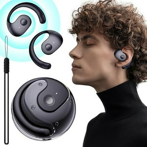 Veatool - Audífonos Inalámbricos Bluetooth 5.4 - Alta Fidelidad Estereofónica, Reducción De Ruido Dual Enc, Con Cuerda - Comodidad Sin Sensación