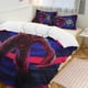 thumbnail image 1 of Red Blue Coraline Comforter Set Soft 3 Pcs Twin Bedding Sets Thicken for All Season, 1 of 5