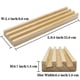 thumbnail image 3 of Juego de 8 estantes de dominó de madera Yuanhe, para juegos de mesa clásicos, 3 of 6