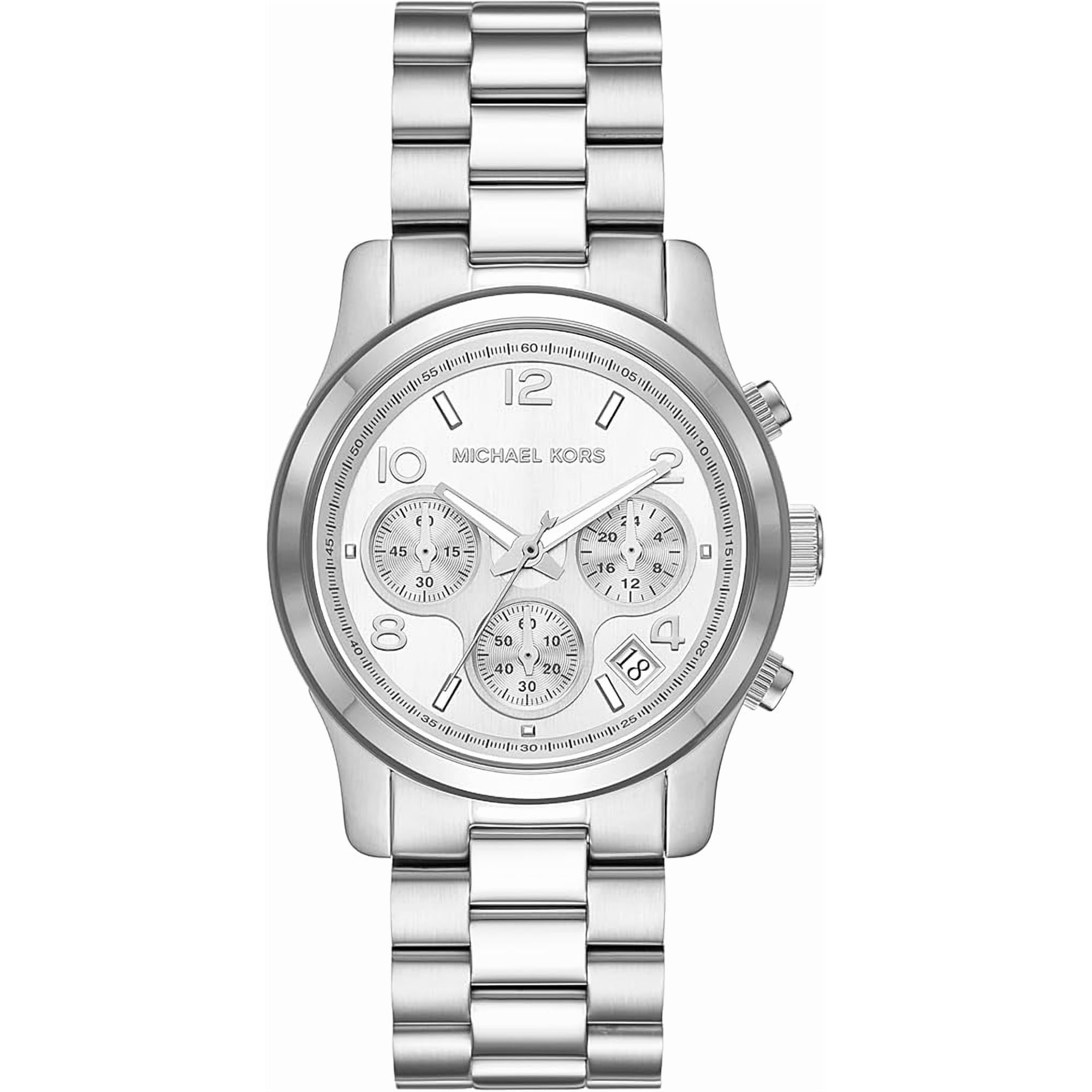 Reloj Análogo Michael Kors Runway Plateado Mujer