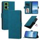 thumbnail image 1 of Funda Billetera Delgada para Motorola Moto G35 5G con Ranuras y Soporte Azul lago, 1 of 6