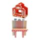 thumbnail image 2 of 2x Tren De Ferrocarril De Madera Conjunto De Accesorios De Construcción Decoración Para Regalo De Ni?os, 2 of 5