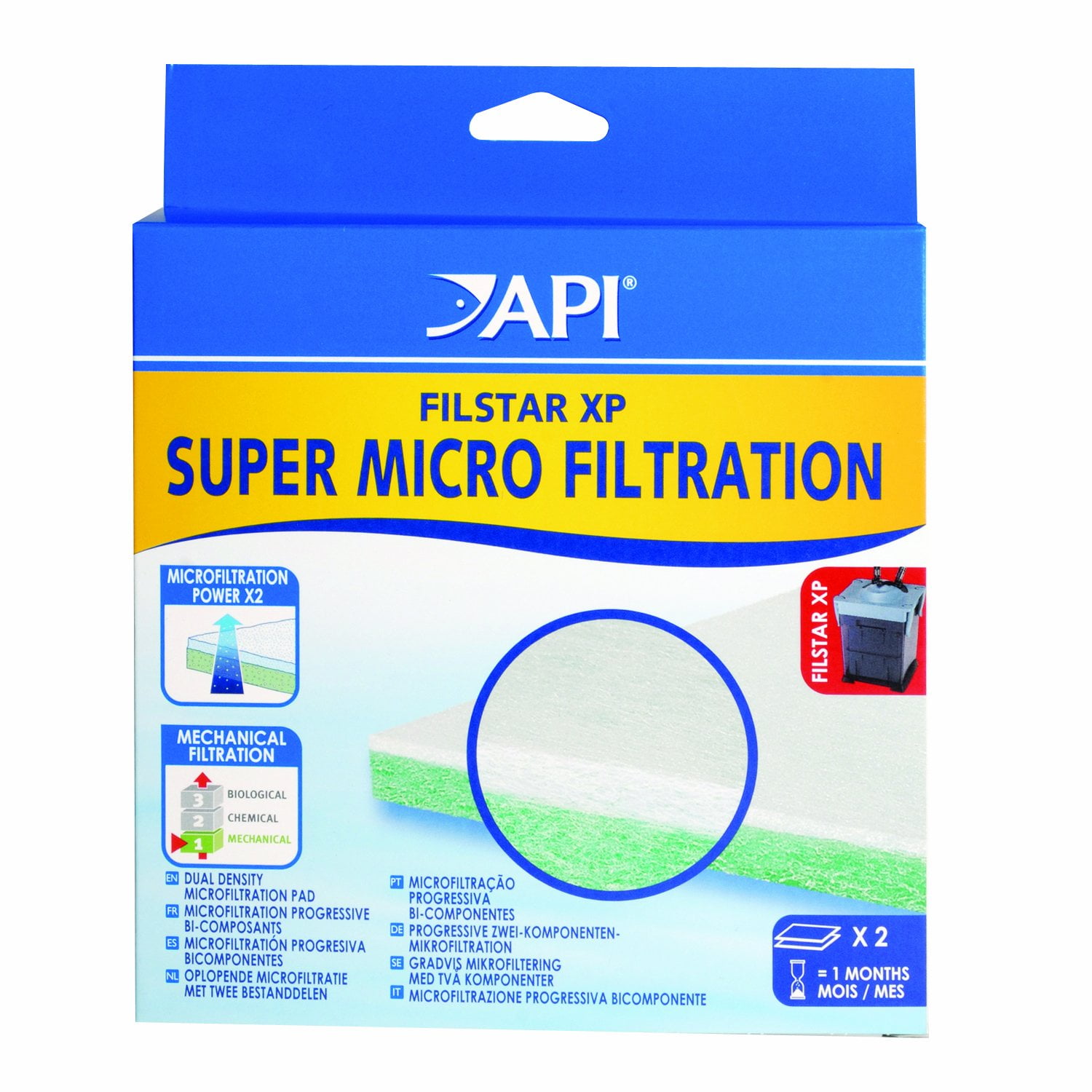 Filtro de bote para acuario API FILSTAR XP SUPER MICROFILTION