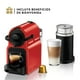 thumbnail image 1 of Cafetera Eléctrica Inissia mas Espumador Rojo, 1 of 13