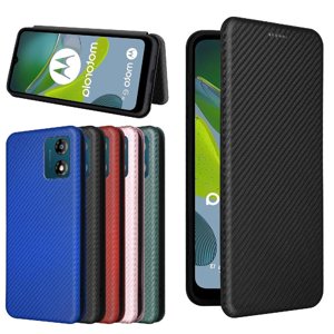 Funda Flip Para Foxdock Moto E13 4G - Funda Magnética De Negocios, Funda Protectora Delgada