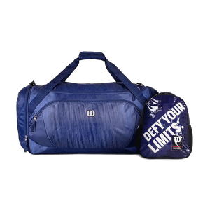 Pack Wilson Bolso Bolt + Mochila Infantil Logan Azul