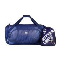 Pack Wilson Bolso Bolt + Mochila Infantil Logan Azul