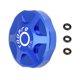 thumbnail image 4 of Cubierta Ligera De La Válvula De La Bicicleta De La Cubierta De La Horquilla Delantera De La Aleación De Aluminio De La Bicicleta Azul, 4 of 5