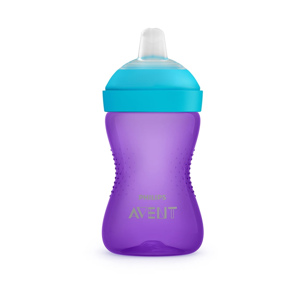 Philips Avent - Vaso Morado 300ml Boquilla Flexible