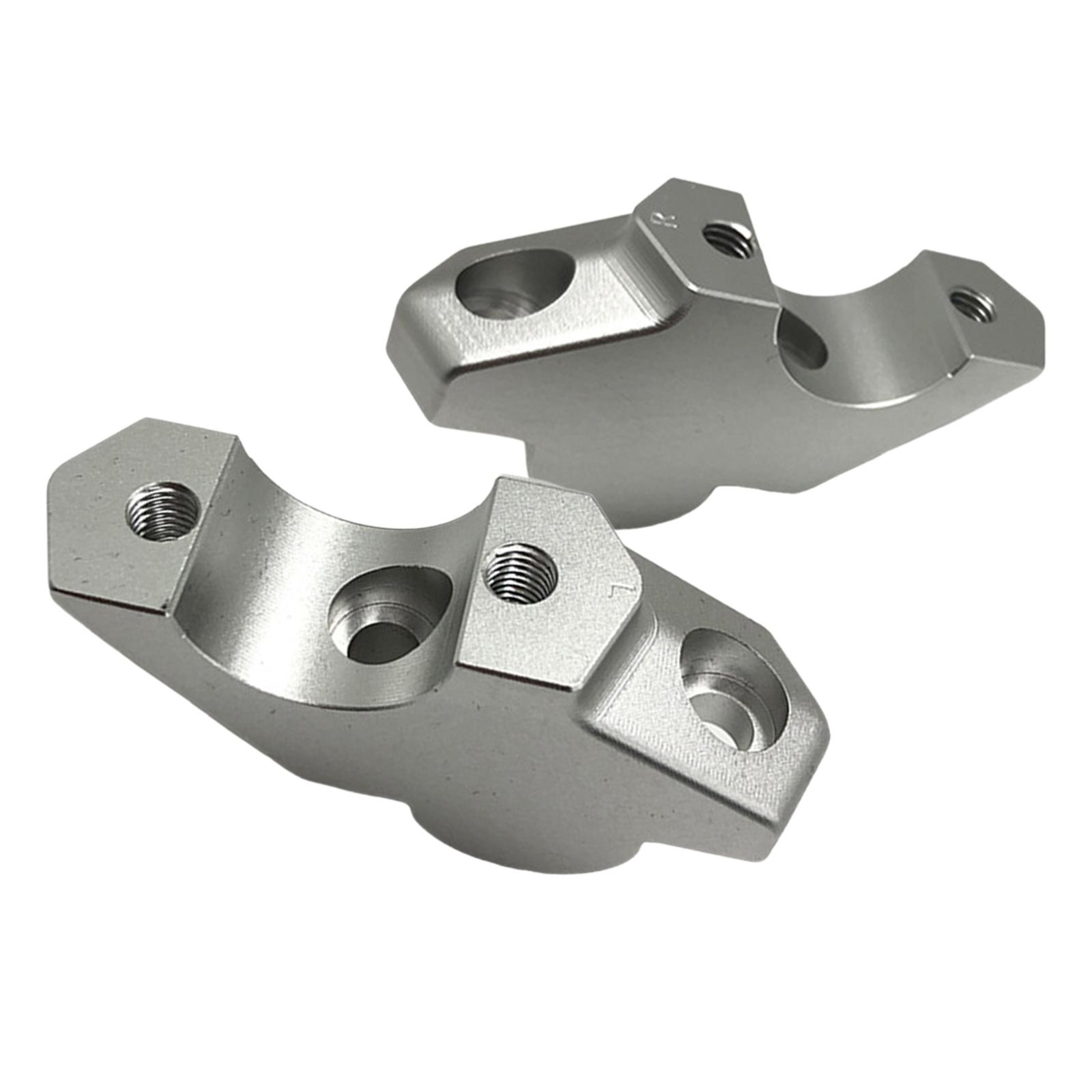 Ioensy - 2 Adaptadores De Altura De La Abrazadera Del Elevador Del Manillar Para F900R F850Gs Adv