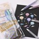 thumbnail image 3 of Lapiz Gel Gelly Roll Sakura Metallic 6 Colores, 3 of 3